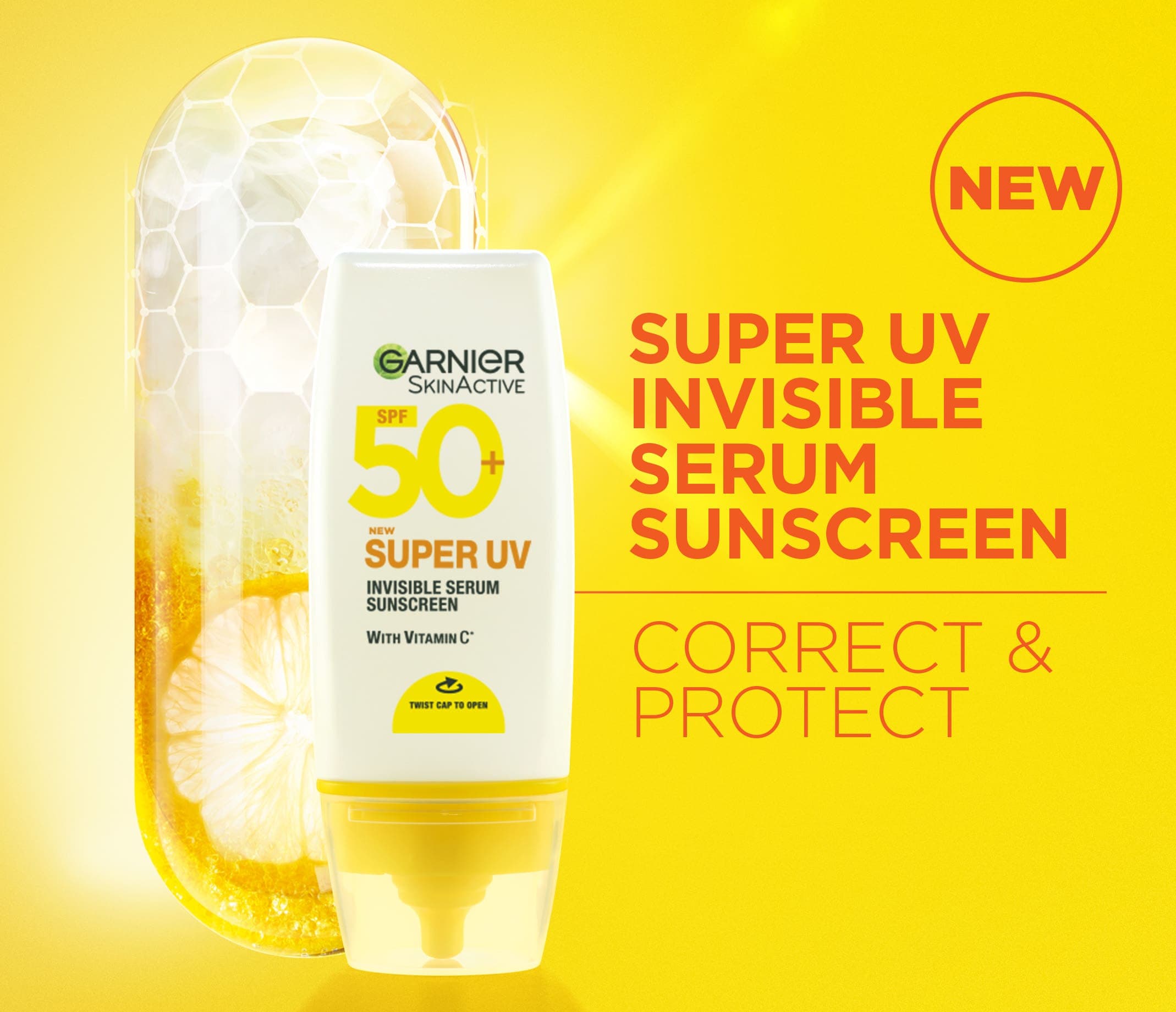 Garnier Invisible Sunscreen Super UV SPF 50+