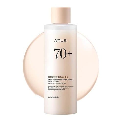 Anua Rice 70+ Ceramide Glow Milky Toner