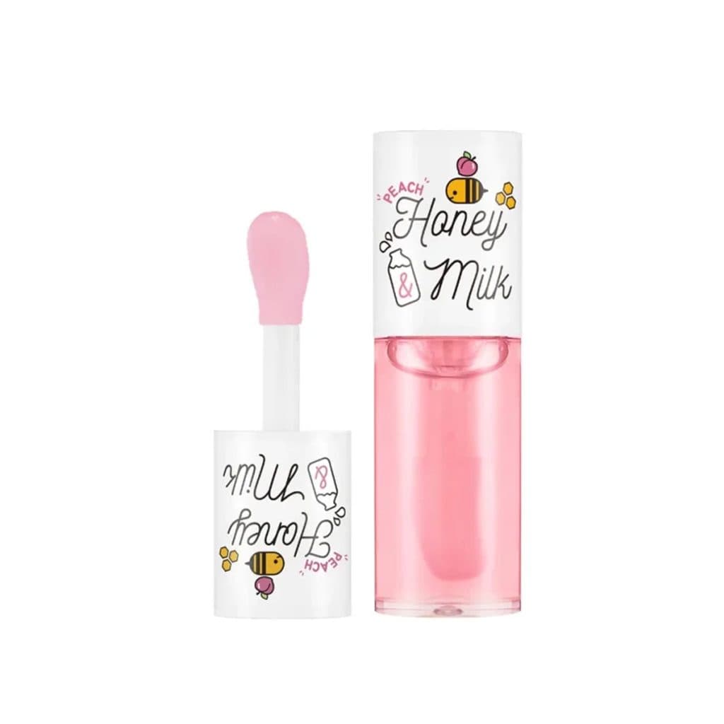 A’pieu Honey Milk Lip Oil (Peach)