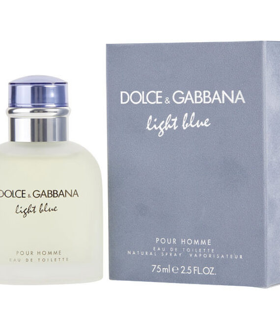 DOLCE AND GABBANA LIGHT BLUE POUR HOMME EDT 75ML