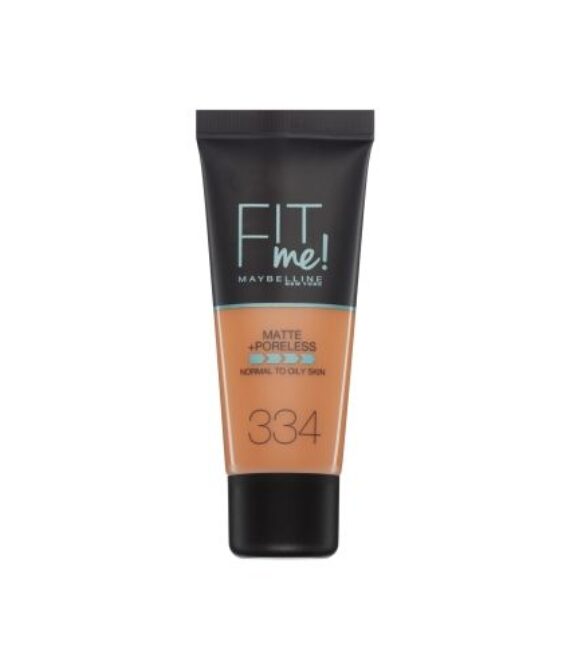 Maybelline Fit Me Matte And Poreless Foundation Warm Tan 334