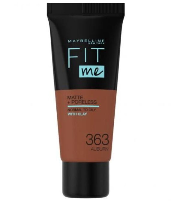 Maybelline Fit Me Matte And Poreless Foundation Auburn 363
