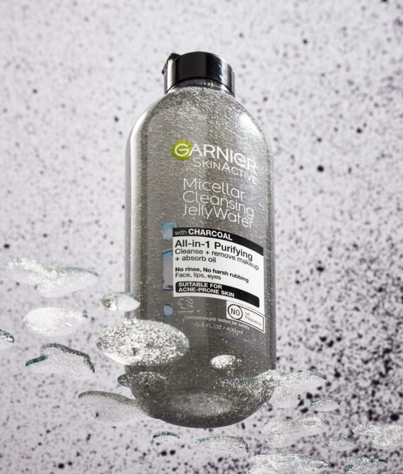 Garnier Pure Active  Micellar Charcoal Jelly Water 400Ml
