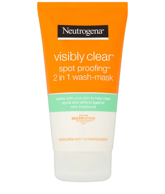 Neutrogena Visibly Clear Spot Proofing 2 In 1 Wash Mask