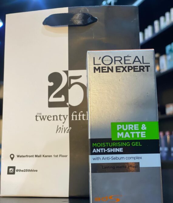 Loreal men expert pure and matte moisturising gel