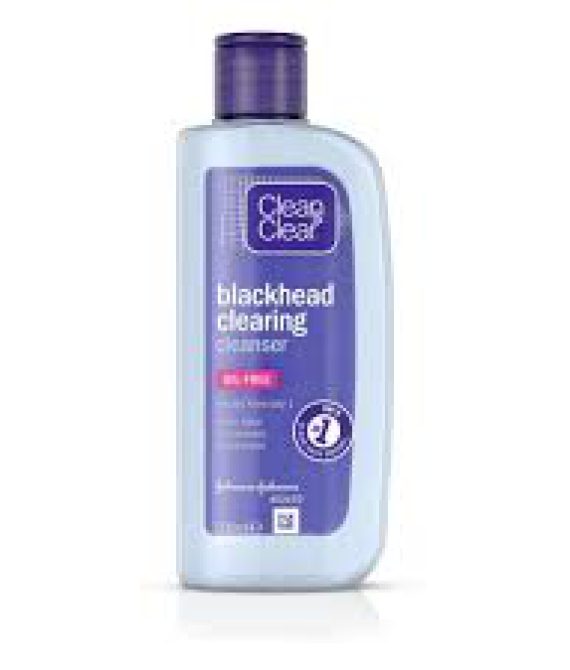 CLEAN & CLEAR BLACKHEAD CLEARING CLEANSER- 200ML