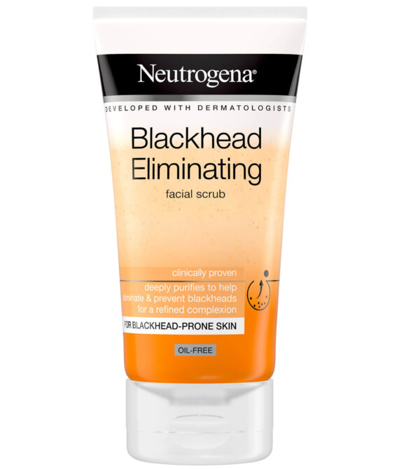 Neutrogena blackhead eliminating face scrub