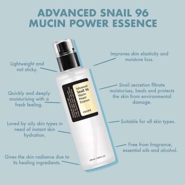 Advanced Snail 96 Mucin Power Essence 100ml