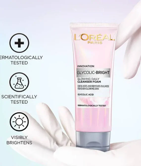 L’Oréal Glycolic Face Cleanser Foam