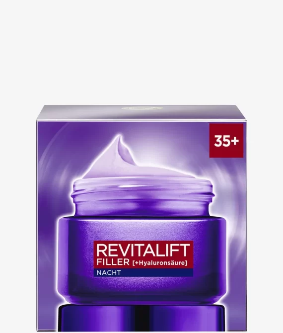 Loreal Revitalift Filler Replumping Night Cream