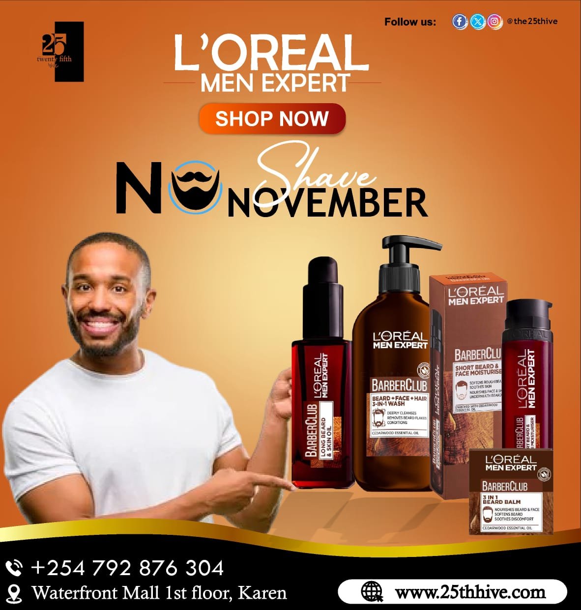 Loreal Men Barber Shave Pack Black November Sale