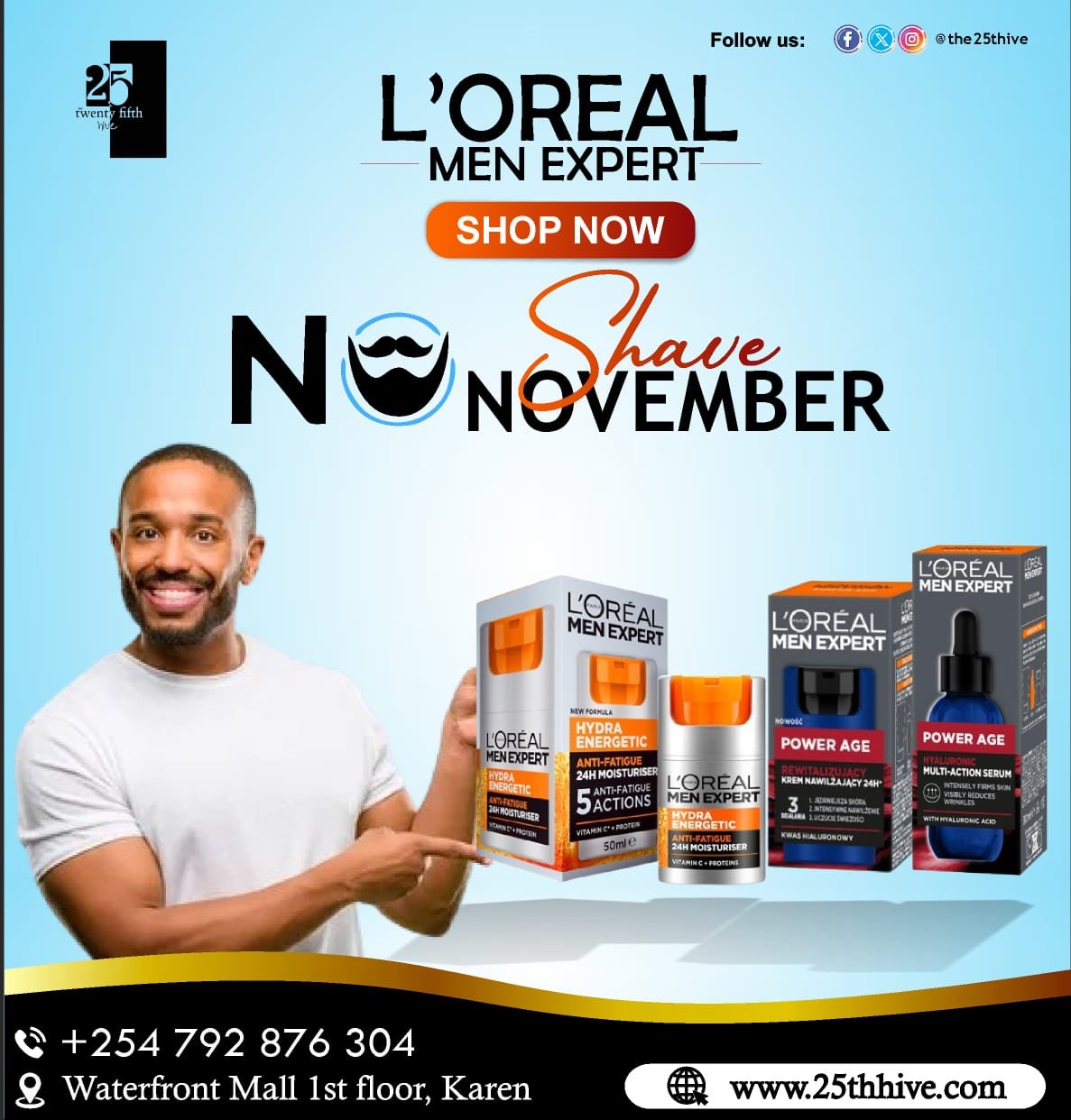 L’Oréal Men Anti-Fatigue Pack Black November Sale