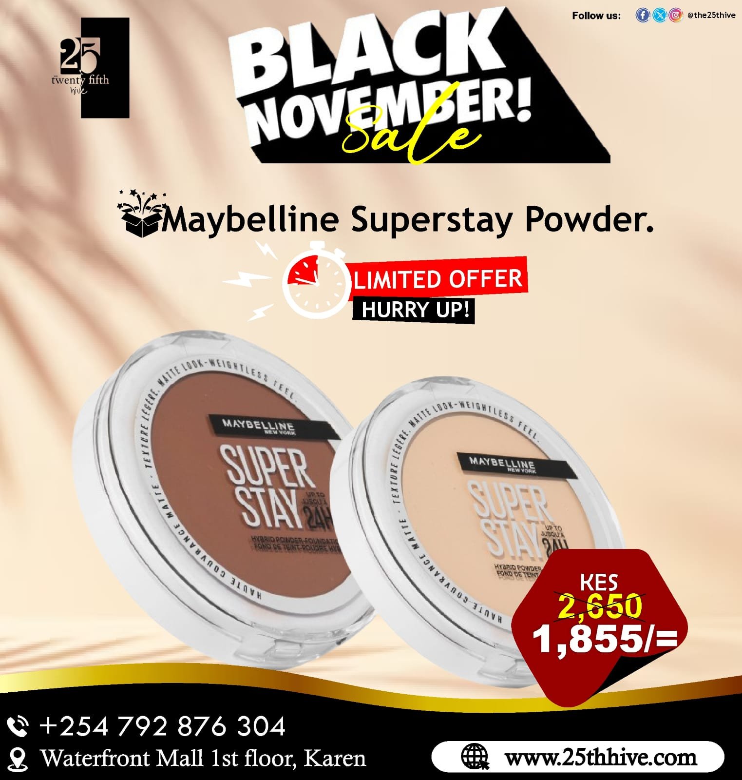 Upgrade Your Beauty Routine: Maybelline Superstay Powder Deals in the Black November Sale