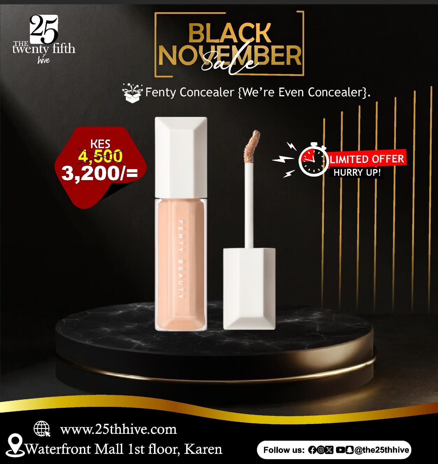 Fenty Beauty Black November Sale