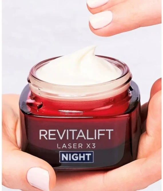 Loreal Revitalift Laser Renew Night Cream.