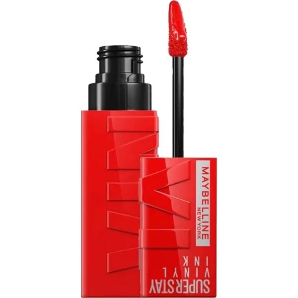 maybelline superstay vinyl ink red hot