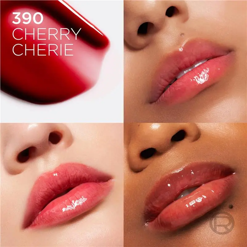 L’OrLéal Paris Plump Ambition Hyaluron Lip Oil — 390 Cherry Cherie