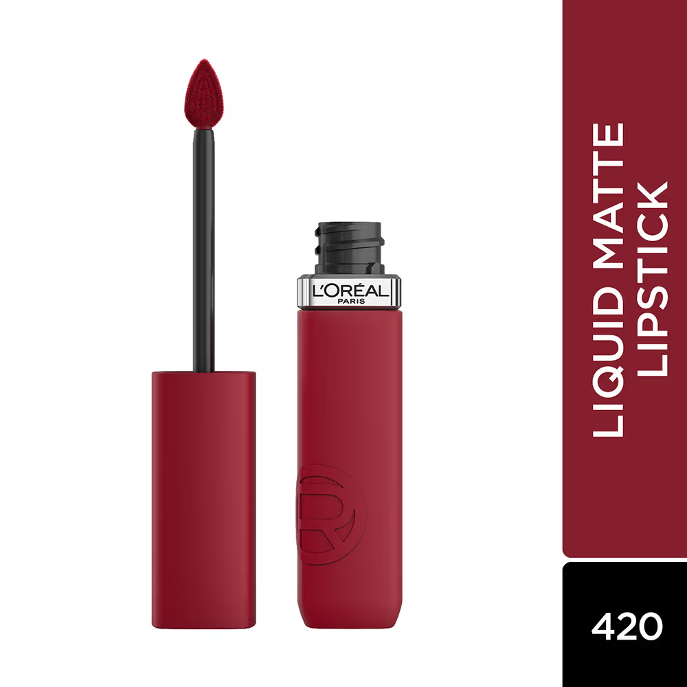 L’Oréal Paris Infallible Matte Resistance Liquid Lipstick — 420 Le Rouge Paris