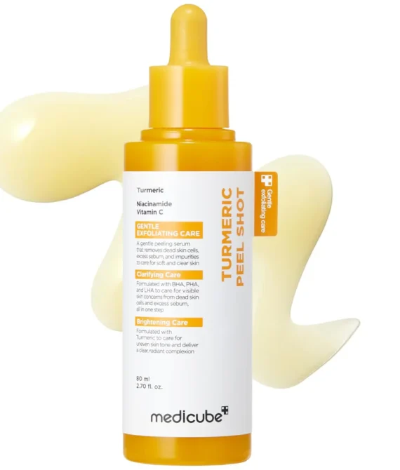 Medicube Kojic Acid Tumeric Face Peel Shot