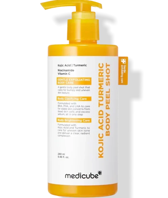 Medicube Kojic Acid Turmeric Body Peel Shot