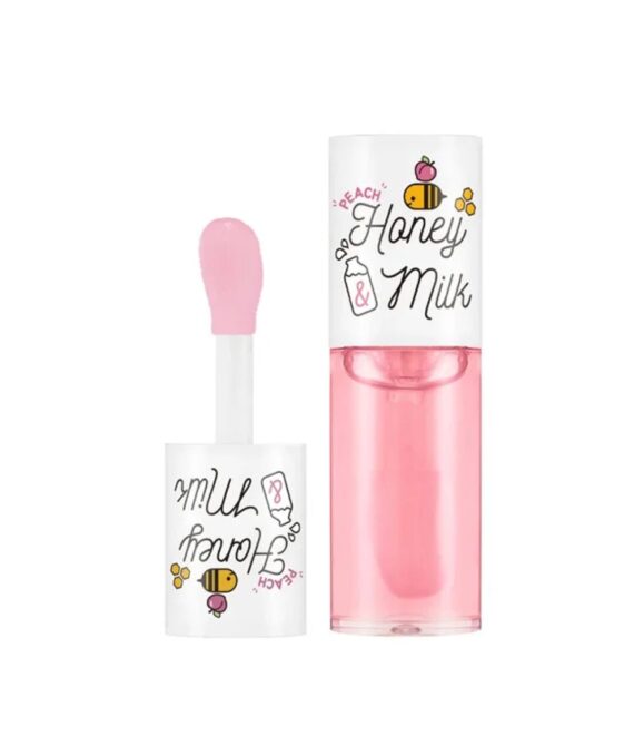 A’pieu Honey Milk Lip Oil (Peach)