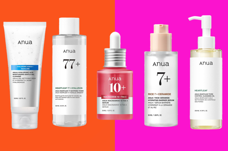 Anua skincare products
